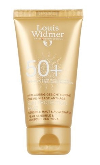 LOUIS WIDMER SUN PROTECTION FACE SPF50 GEPARFUMEERD 50 ML